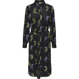 JDY - Maat XS - JDYMOCCA L/S MIDI DRESS WVN Dames Jurk