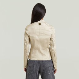Lynn Biker Jack - Beige - Dames