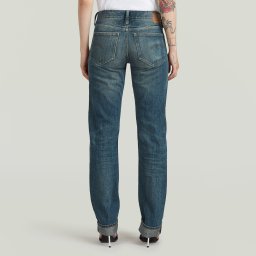 G-STAR Lennoxx Slim Straight Jeans - Donkerblauw - Dames