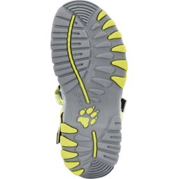 Jack Wolfskin Kids - 39 - Bahia Outdoorsandalen - Geel/Grijs