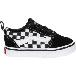 VANS TD Ward - maat 22 - Slip-On (CHECKERED) BLACK/TRUE WH