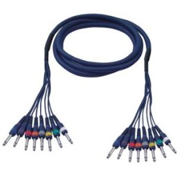 DAP Audio Multicore Studio, 06m, 8x Mono Jack