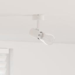 vidaXL Plafondspot met schijnwerpers Wit 6,5 x 6 x 11,5 cm Metaal