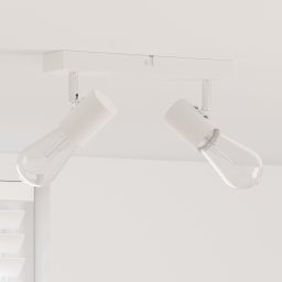 vidaXL Plafondspot met schijnwerpers Wit 26 x 6,5 x 11,5 cm Metaal