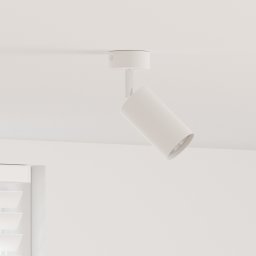 vidaXL Plafondspot met schijnwerpers Wit 6 x 6 x 16 cm Metaal