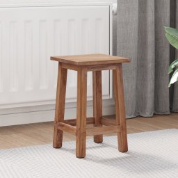 vidaXL Kruk Naturel 30 x 30 x 47 cm Mahoniehout