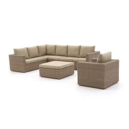 + 15% kassakorting | Intenso Carpino hoek loungeset 4-delig links - Laagste prijsgarantie!