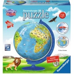 3D Puzzel - Kinder Globe - XXL (180 stukjes)