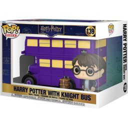 Funko Pop! Super- Harry Potter - Harry with Knight Bus #139