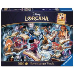 Disney Lorcana – Glimmers of the Realm – Steel Puzzel (1000 stukjes) Incl. Lorcana Promo