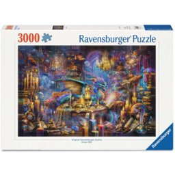 Dragon's Library Puzzel (3000 stukjes)