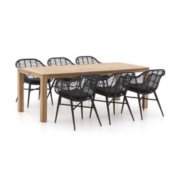+ 15% kassakorting | Intenso Azora/ROUGH-S 220cm dining tuinset 7-delig - Laagste prijsgarantie!