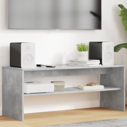 vidaXL TV-kast 100 x 35 x 40 cm Beton Grijs Bewerkt hout