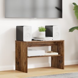 vidaXL TV-kast 60 x 30 x 40 cm Oudhout Bewerkt hout