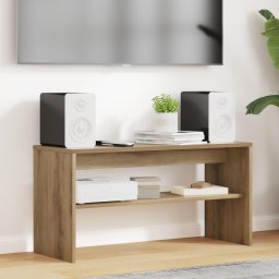 vidaXL TV-kast 80 x 30 x 40 cm Artisan Eiken Bewerkt hout