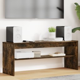 vidaXL TV-kast 100 x 30 x 40 cm Gerookt eiken Bewerkt hout