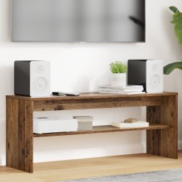 vidaXL TV-kast 100 x 30 x 40 cm Oudhout Bewerkt hout