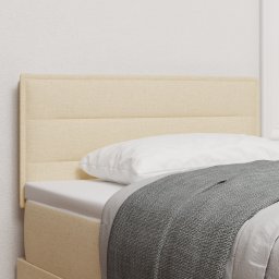 vidaXL Hoofdbord Crème 90 cm Stof