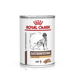 12x 410g Royal Canin Veterinary Canine Gastrointestinal High Fiber Mousse Hundefutter nass
