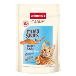 50g Animonda Carny Adult Vlees Yummies Kip + Zalm Kattensnacks