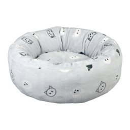 Trixie kattenbed Mimi, lichtgrijs Ø50cm