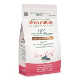Dubbelpak: 2x 1,2kg Almo Nature HFC Our Best Highly Appetising Salmon droogvoer voor katten
