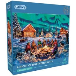 A Night of Northern Lights Puzzel (1000 stukjes)