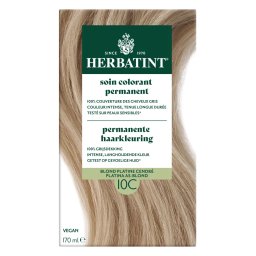 Herbatint Permanente Haarkleuring 10C Platina Asblond