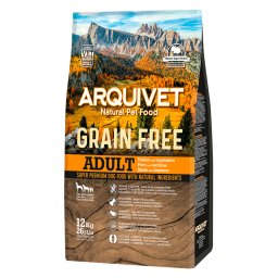 12kg Arquivet Dog Grain Free Kalkoen droogvoer voor honden