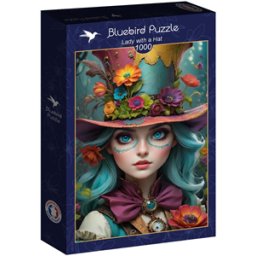 Lady with a Hat Puzzel (1000 stukjes)