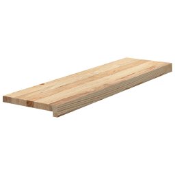 vidaXL Traptreden 16 st 90x25x2 cm onbehandeld massief eikenhout