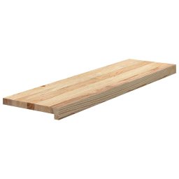 vidaXL Traptreden 16 st 90x30x2 cm onbehandeld massief eikenhout
