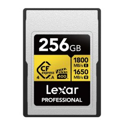 Lexar CFexpress Pro Type A Gold 4.0 Series 256 GB R1800/W1650MB/s - VPG400