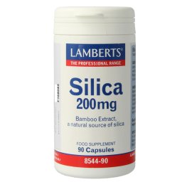 Lamberts Silica Kiezelzuur 200mg Vegacapsules