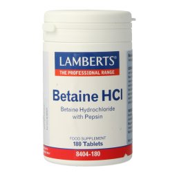 Lamberts Betaïne HCl met Pepsine Tabletten