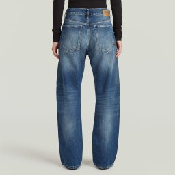 Bowey Barrel Jeans - Midden blauw - Dames