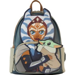 Loungefly: Star Wars - Mandalorian - Ahsoka Holding Grogu Mini Backpack