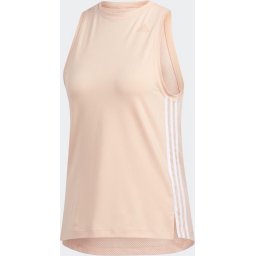 adidas - Maat XL 3S Loose Tank Dames Sporttop - Glow Pink