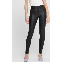 ONLY - Maat XS X 30 - ONLROYAL HW SK ROCK COATED PIM NOOS Dames Broeken