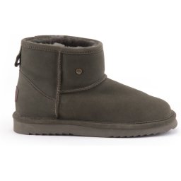 Warmbat - maat 39 - Wallaby Women Suede Boot Dames Laarzen - Olijfgroen