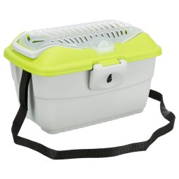 Trixie Transportbox Mini-Capri B40xT22xH30cm grijs/groen Knaagdier