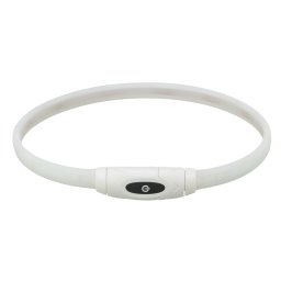 Trixie Flitslichtring USB siliconen XS-XL:65cm/16mm, multicolour hond
