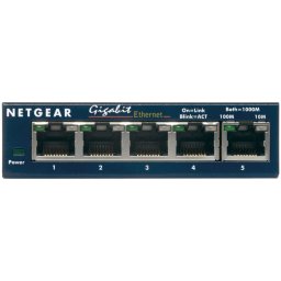 Netgear Prosafe GS105 Switch Blauw