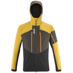 MILLET White Shield M Black/safran - Windjak L