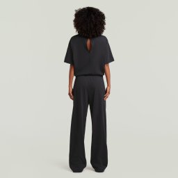 Jersey Jumpsuit - Zwart - Dames