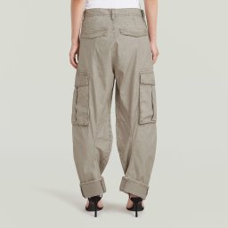 3D Boyfriend Cargobroek - Beige - Dames