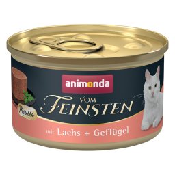 12x85g Zalm & Gevogelte Adult animonda Vom Feinsten Kattenvoer
