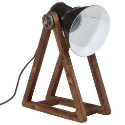 vidaXL Bureaulamp 25 W E27 30x17x40 cm zwart
