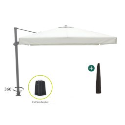 + 15% kassakorting | Shadowline Miami zweefparasol 300x300cm - Laagste prijsgarantie!