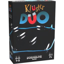 Kluster DUO - Gezelschapsspel - Magnetenspel - 1 tot 2 spelers - vanaf 7 jaar